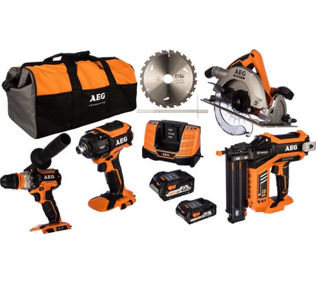 Набор инструментов AEG JP18A4LI-X02B 4935459113