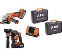 Набор инструментов AEG JP18D2 LI-502C2 4935464154