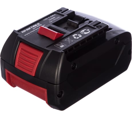 Аккумулятор для BOSCH 18 В, 1.5 Ач, Li-ION, блистер ПРАКТИКА 910-423
