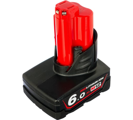 Аккумулятор M12 B6, Li-Ion, 6 Ач Milwaukee 4932451395 1