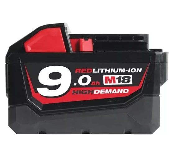 Аккумулятор M18 B9, Li-Ion, 9 Ач Milwaukee 4932451245 1