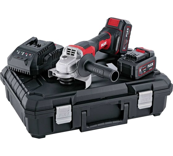 Аккумуляторная угловая шлифовальная машина FLEX l 125 18.0-ec/5.0 set 530496