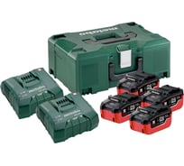 Набор Basic-Set (4 аккумулятора LiHD 7.0 А*ч +2 зарядных устройства ASC Ultra + Metaloc) Metabo 685111000
