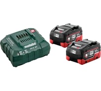 Набор Basic-Set (2 аккумулятора LiHD 5.5 А*ч +зарядное устройство ASC30-36) Metabo 685122000