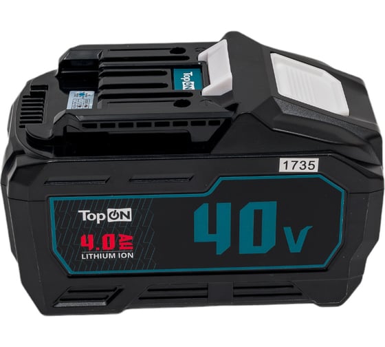 Аккумулятор 40В, 4.0А*ч, (li-ion) pn: y2023 TopOn TOP-MAK-BL4040
