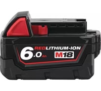 Аккумулятор M18 B6 Li-Ion 6 Ач Milwaukee 4932451244