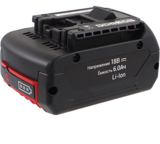 Аккумулятор ЛИБ 1860 БШ-С (для Bosch, 18.0В, 6.0Ач, Li-Ion) ЗАРЯД 6126488