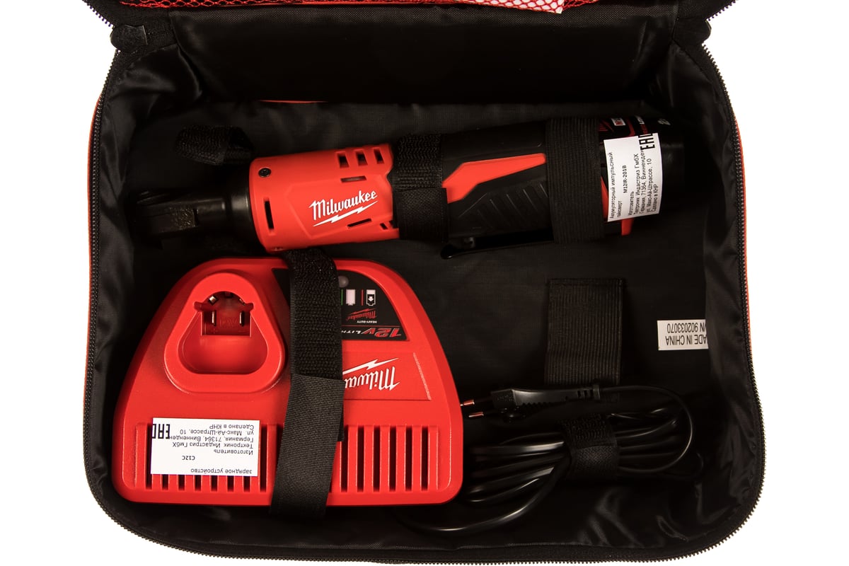 Аккумуляторный торцевой гайковерт Milwaukee M12 IR-201B 1/4" 4933441725 ...