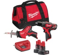 Набор Milwaukee М12 ВPP2В-402В 4933441230