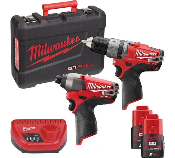 Набор Milwaukee M12 PP2A-202C 4933440900 1