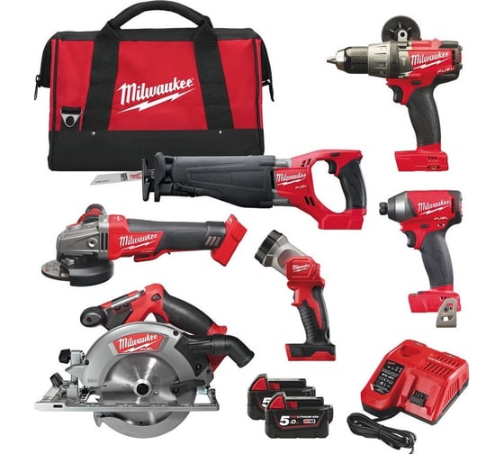 Набор Milwaukee M18 FPP6A-502B FUEL 4933451243 1