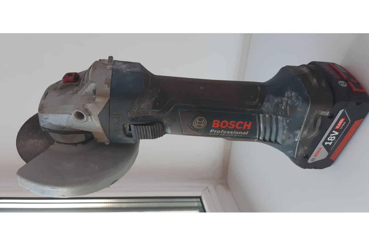 Аккумуляторная углошлифмашина Bosch GWS 18 V-LI 0.601.93A.30K