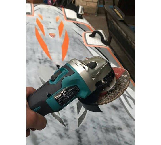 Аккумуляторная угловая шлифовальная машина Makita LXT DGA504RF ...