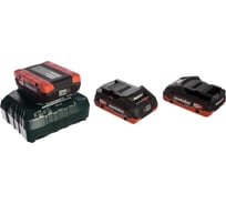 Набор Basic-Set (3 аккумулятора LiHD 4.0 Ач/18В+зарядное устройство ASC30-36+Metaloc) Metabo 685133000