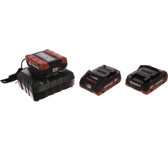 Набор Basic-Set (3 аккумулятора LiHD 4.0 Ач/18В+зарядное устройство ASC30-36+Metaloc) Metabo 685133000