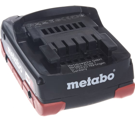 Аккумулятор LiHD 18 В, 4.0 А*ч Metabo 625367000