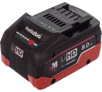 Аккумулятор LiHD 18 В, 8.0 А*ч Metabo 625369000