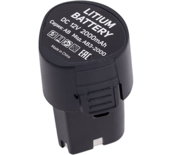 Литий-ионный аккумулятор для дрели-шуруповерта ab3-2000 (12в, 2000 mah) AktiTool 101220