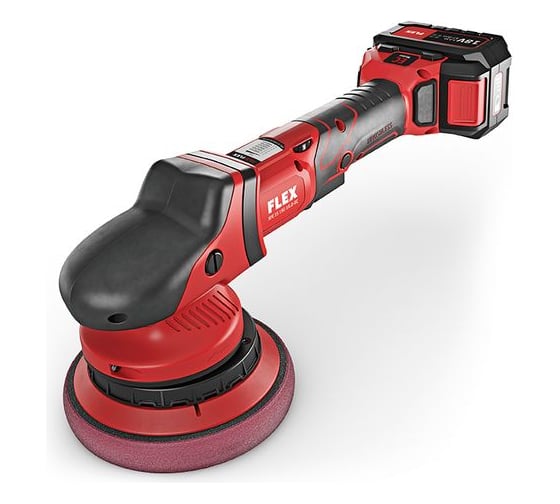 Аккумуляторная эксцентриковая полировальная машина FLEX XFE 15 150 18.0-EC/5.0 P-Set 461237