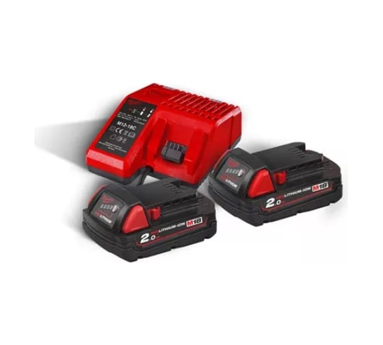 Энергокомплект M18 NRG-202 Milwaukee 4933459213 1