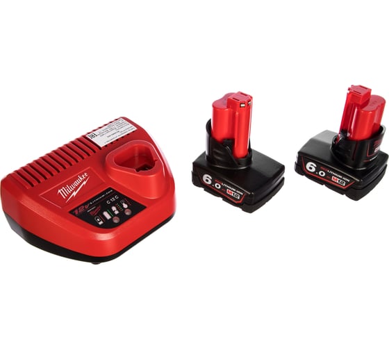 Энергокомплект M12 NRG-602 Milwaukee 4933451903 1