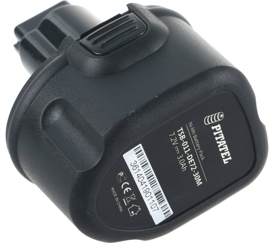 Аккумуляторная батарея для DEWALT (3 Ач, 7.2 В, Ni-Mh) Pitatel TSB-011-DE72-30M