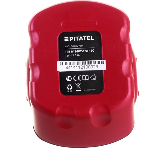 Аккумуляторная батарея для BOSCH (1.5 Ач, 12 В, Ni-Cd) Pitatel TSB-048-BOS12A-15C