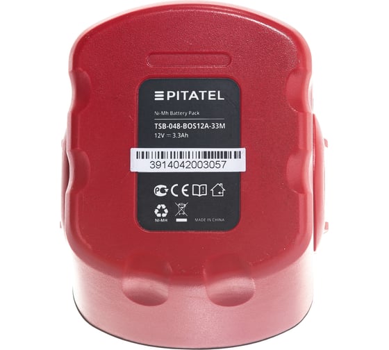 Аккумуляторная батарея для BOSCH (3.3 Ач, 12 В, Ni-Mh) Pitatel TSB-048-BOS12A-33M