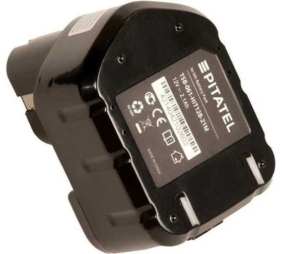 Аккумуляторная батарея для HITACHI (2.1 Ач, 12 В, Ni-Mh) Pitatel TSB-061-HIT12B-21M