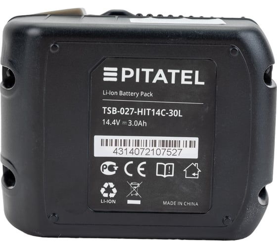 Аккумуляторная батарея для HITACHI (3 Ач, 14.4 В, Li-Ion) Pitatel TSB-027-HIT14C-30L