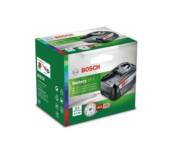 Аккумуляторный блок PBA 18В, 6Ач, Li-Ion Bosch 1600A00DD7
