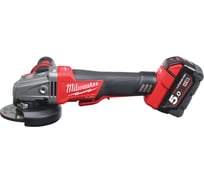Аккумуляторная угловая шлифмашина Milwaukee M18 CAG125XPDB-502X FUEL 4933451544