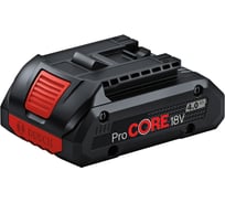 Аккумулятор ProCORE 18В, 4 Ач Bosch 1600A0193L