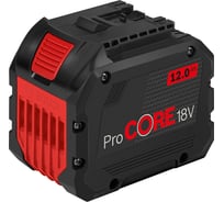 Аккумулятор ProCORE 18В, 12Ач - 2 шт, зарядное устройство GAL 18V-160 C Bosch 1600A016GY