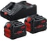 Аккумулятор ProCORE 18В, 12Ач - 2 шт, зарядное устройство GAL 18V-160 C Bosch 1600A016GY 4