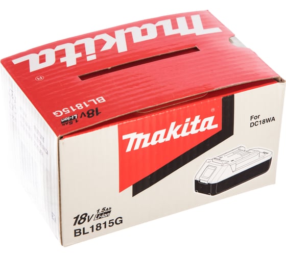 Аккумулятор 18 В; 1,5 А*ч; Li-Ion BL1815G Makita 198186-3
