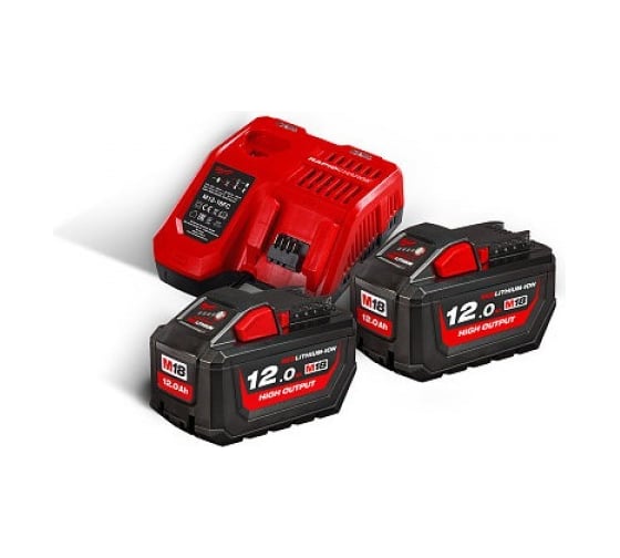 Энергокомплект M18 NRG-122 Li-Ion 12Ач Milwaukee 4933464261 1