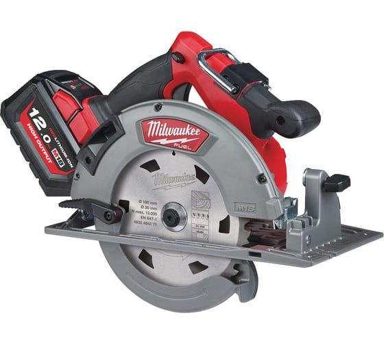 Аккумуляторная  циркулярная пила Milwaukee M18 FCS66-121C FUEL 4933464586 1