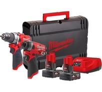 Набор инструментов Milwaukee M12 FPP2A-402X 4933459808