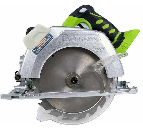 Аккумуляторная циркулярная пила Greenworks G24CS 1500507