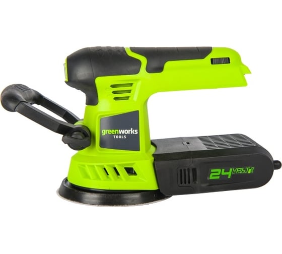 Аккумуляторная шлифовальная машина Greenworks G24ROS без АКБ и ЗУ 3100107
