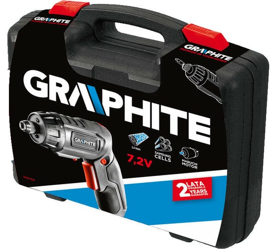 Аккумуляторный шуруповерт GRAPHITE 58G150