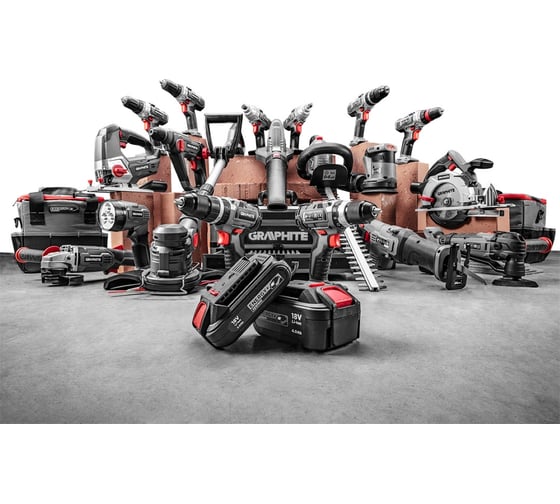Эксцентриковая шлифмашина GRAPHITE Energy+ 58g014