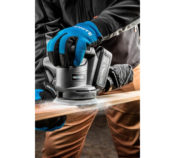 Эксцентриковая шлифмашина GRAPHITE Energy+ 58g014