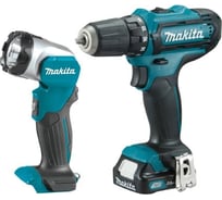 Набор аккумуляторного инструмента Makita CXT DF331DWYL1: дрель-шуруповерт DF331D + фонарь ML105
