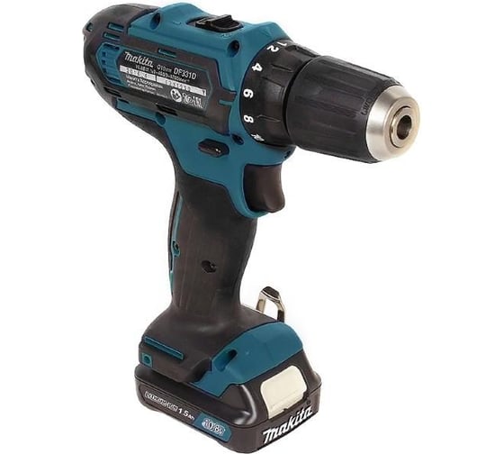 Набор аккумуляторного инструмента Makita CXT DF331DWYL1: дрель-шуруповерт DF331D + фонарь ML105