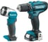 Набор аккумуляторного инструмента Makita CXT DF331DWYL1: дрель-шуруповерт DF331D + фонарь ML105 1