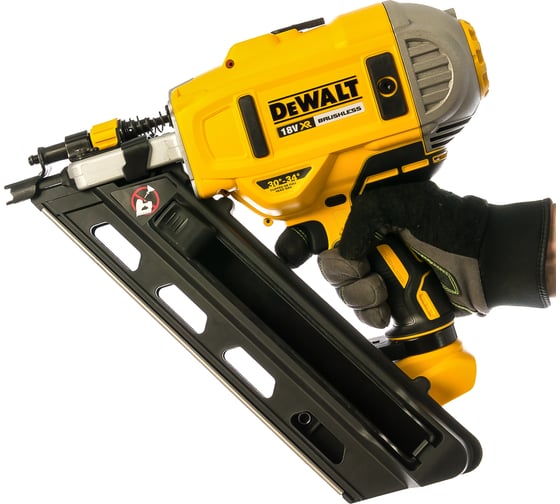 Бесщеточный гвоздезабиватель DEWALT 18.0 В XR DCN692N
