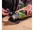 Угловая шлифовальная машина GreenWorks аккумуляторная Арт.GD24AG, 24V, бесщеточная, c 1хАКБ 4 Ач и ЗУ в сумке 3200207UB 10