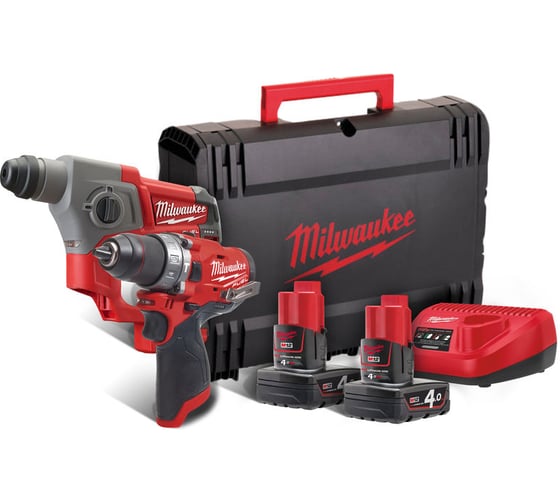 Набор инструментов Milwaukee M12 FPP2B-402X 4933459812 1